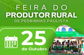 FEIRA DO PRODUTOR RURAL