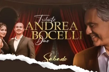 Tributo Andrea Bocelli Duo – Dia Nacional do Imigrante Italiano